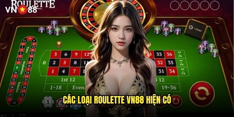 Roulette vn88 sử dụng bánh xe nào và tỷ lệ thắng ra sao? 2 Các loại roulette vn88 hiện có